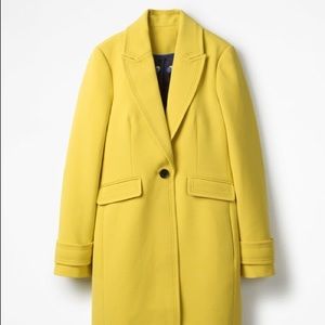 Boden Mimosa Yellow Aileen Coat